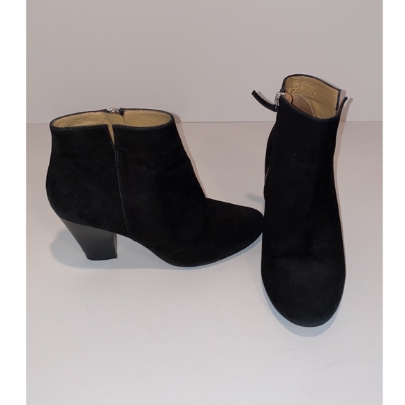 EUC Whistles Kir Royale Black Suede Ankle Boots - Picture 1 of 6